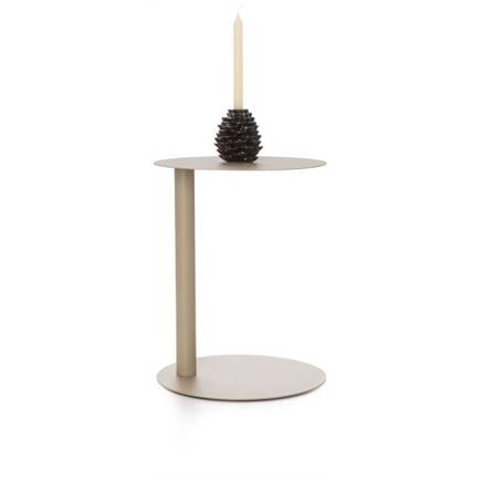 Coco Maison Owen bijzettafel H50cm Taupe